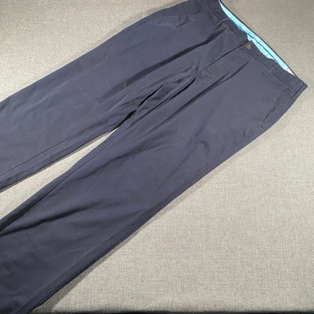 Volcom Weirdo Chino Pant Mens 36 Navy Blue Corpo Class Skate A113301